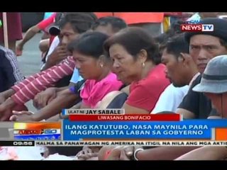 NTG: Ilang katutubo, nasa Maynila para magprotesta vs. gobyerno