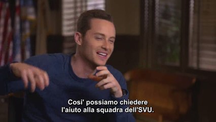 Chicago PD  Jesse Lee Soffer Talks about Crossover Week -  SUB ITA