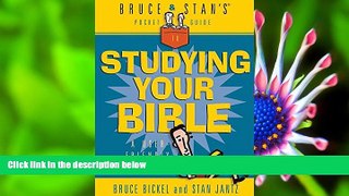 READ book Bruce   Stan s Pocket Guide to Studying Your Bible (Bruce   Stan s Pocket Guides) Bruce