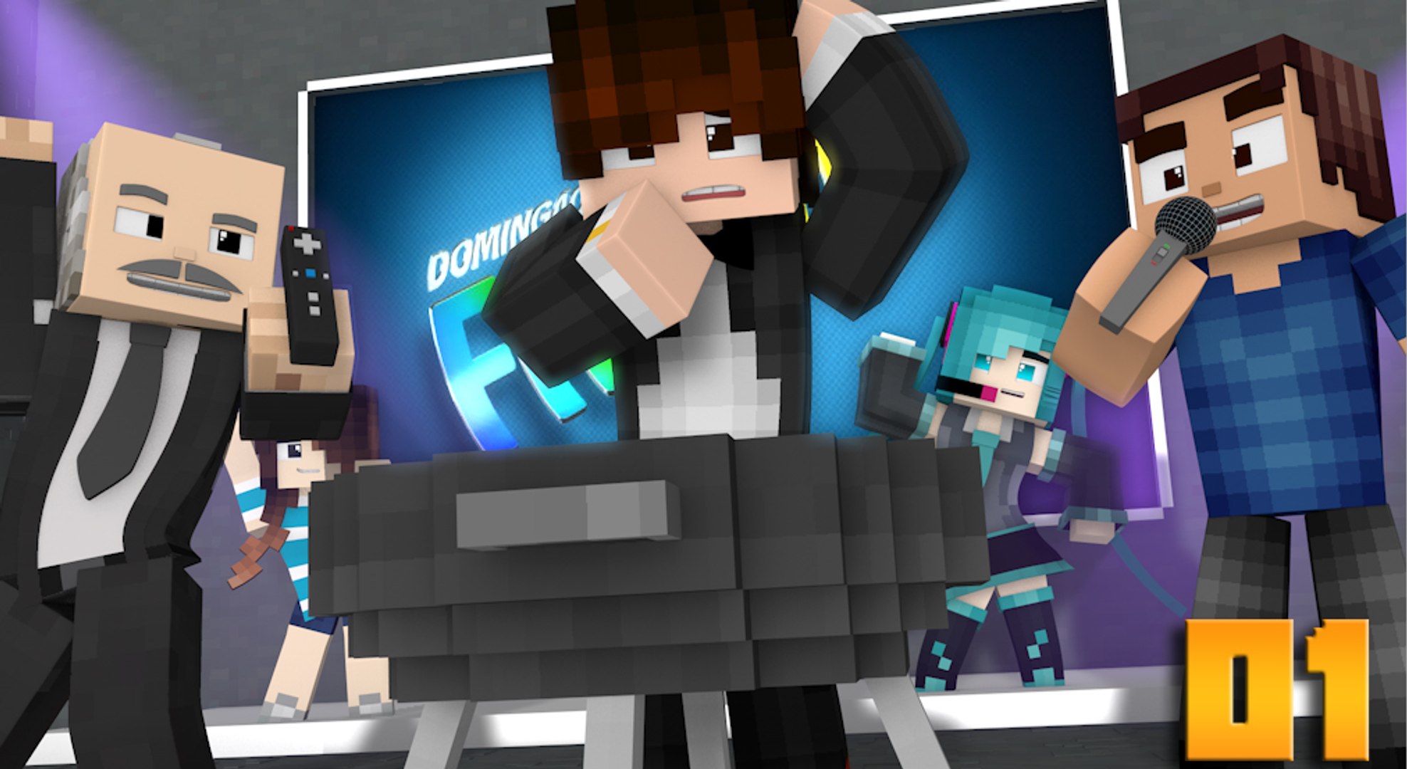 MINECRAFT SURVIVAL: CHURRASQUEIRA CONTROLE REMOTO ! - AS AVENTURAS DE PEDRUX #1 Minecraft Survival 1