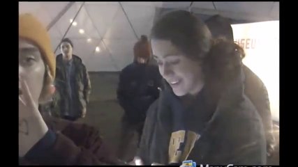 Shia Labeouf Pulls Man Off Camera