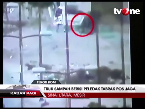 Teror Bom Bunuh Diri di Mesir Tewaskan 10 Orang