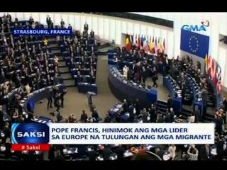 Saksi: Pope Francis, hinimok ang mga lider sa Europa na tulungan ang mga migrante