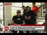 24 Oras: Klase sa Rizal High School, kinansela dahil sa hinihinalang bomba