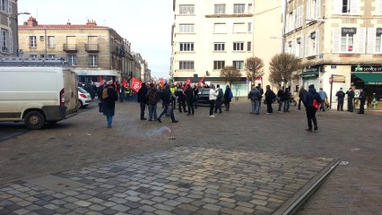 Les Creusois de GM&S ont su se faire entendre lors de l'audience au Tribunal de Commerce de Poitiers