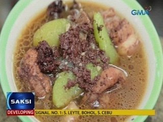 Saksi: Sinuam ng Angono, mala-batchoy Tagalog na may dugo ng baboy at sayote