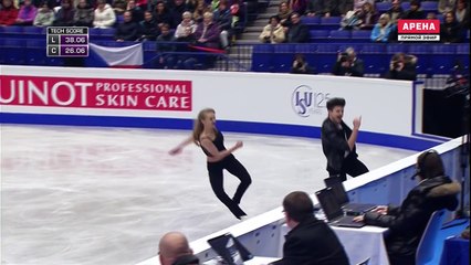 Скачать видео: Александра Степанова и Иван Букин (Россия). Чемпионат Европы 2017, КТ 6 68.17