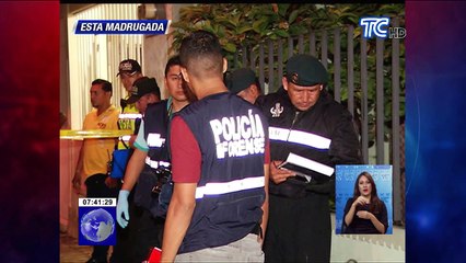 Un supuesto atentado se registró en el sur de Guayaquil