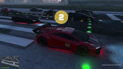 GTA V Corrida MALUCA no AEROPORTO