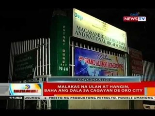 BT: Surigao City, binayo ng malakas na pag-ulan dahil sa masamang panahon