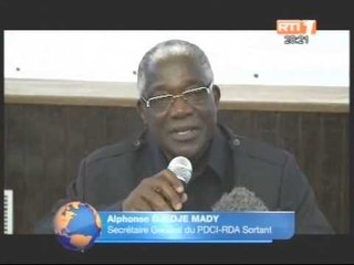 PDCI RDA: Le nouveau secrétariat exécutif prend fonction