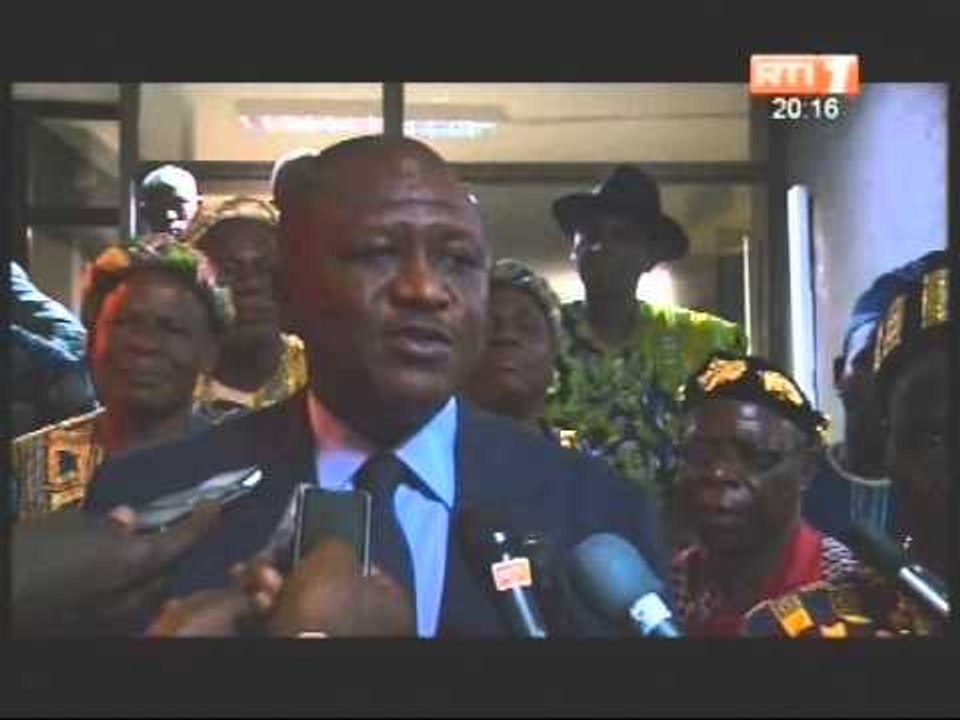 La chefferie traditionnelle échange avec le ministre de l'interieur Ahmed Bakayoko