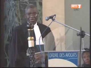 Justice: Me Koné Mamadou,le nouveau bâtonnier de Côte d'Ivoire prend fonction