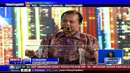 Nobar Debat Cagub DKI #1