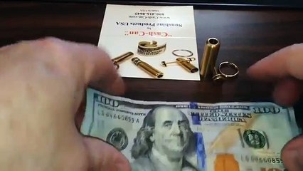 Интересное устройство для хранения банкнот