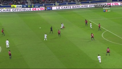 But Yassine Benzia - Lyon VS Lille (0-1)