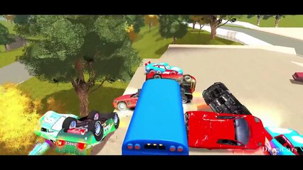 SPIDERMAN EPIC PARTY! Wheels On The Bus Go Round And Round! Nursery Rhymes! Kids Songs