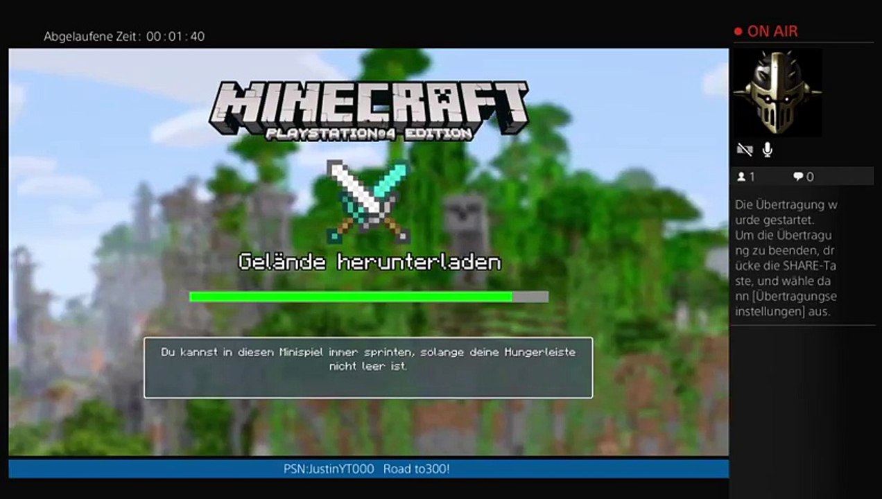 Minecraft Battlemode![German] [PS4 Livestream]!