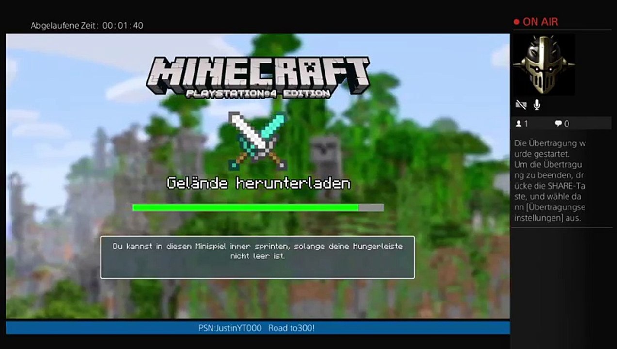 Minecraft Battlemode![German] [PS4 Livestream]!