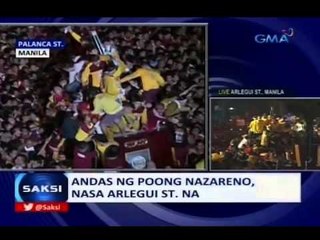 Saksi: Pagdaan ng andas ng Poong Nazareno sa Palanca, Quezon Bridge at Globo de Oro