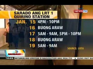 BT: LRT 1 Quirino station schedule