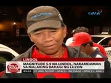 24 Oras: Magnitude 5.9 na lindol, naramdaman sa malaking bahagi ng Luzon