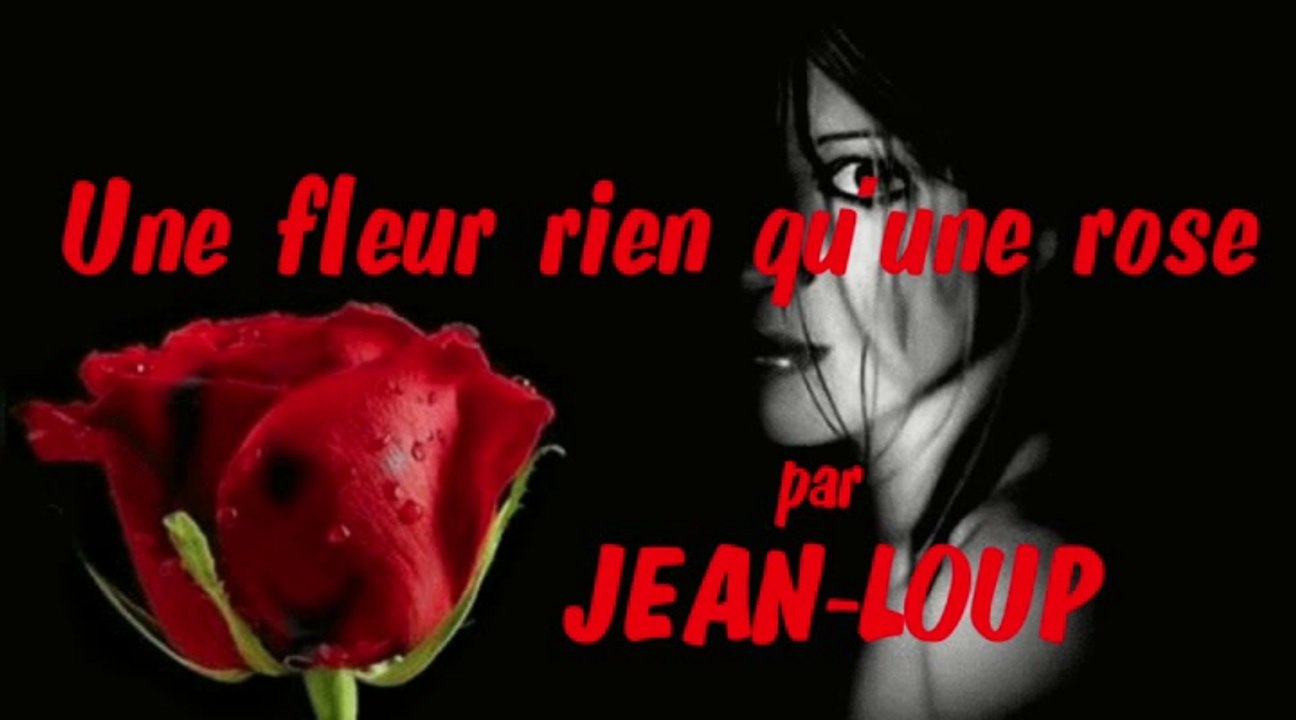 Une fleur rien qu'une rose par Jean-Loup