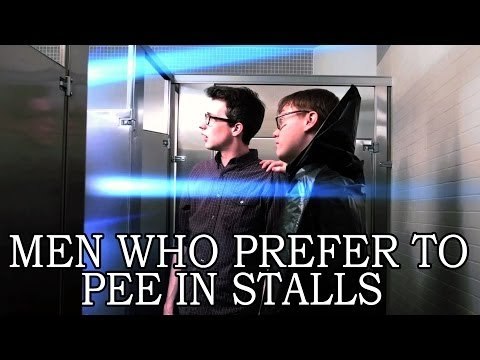 Men Who Prefer to Pee in Stalls, You're Not Alone: a SKETCH by UCB's Horse + Horse