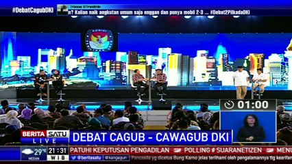 Nobar Debat Cagub DKI #5