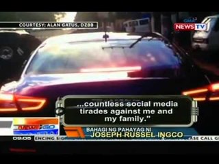 NTG: Pahayag ni Joseph Russel Ingco, motoristang nanakit sa isang MMDA constable