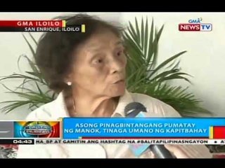 Aso sa Iloilo City na pinagbintangang pumatay ng manok, tinaga umano ng kapitbahay