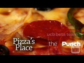 Pizza's Place: a COMMERCIAL PARODY by UCB's The Punch
