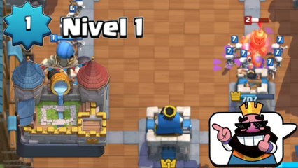 MELHOR NÍVEL 1 de TODOS? Clash Royale