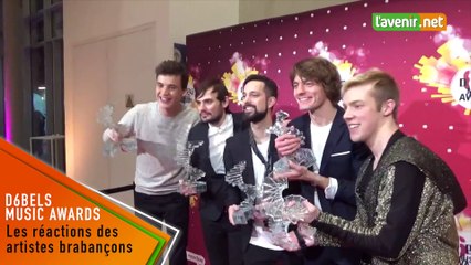 D6bels Music Awards : les réactions des artistes brabançons
