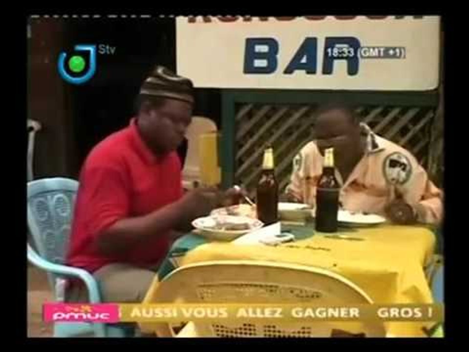 Kongossa bar - Sitcom camerounais - STV2 (Bulletin falsifié)