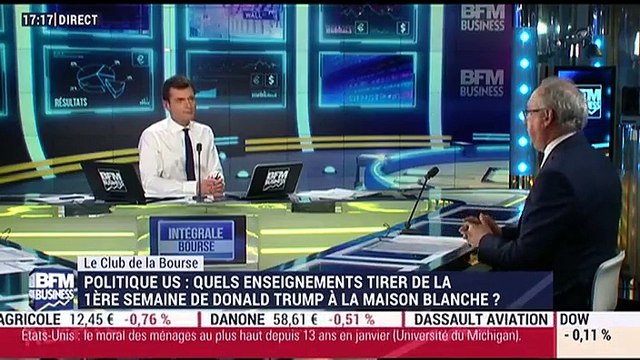 Le Club de la Bourse: Philippe Forni, Philippe Gudin et Alexandre Baradez - 27/01