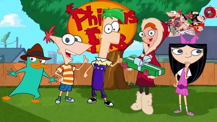 Phineas And Ferb new Finger Family Nursery Rhyme for Children 4K Video
