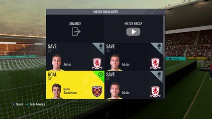 Samuelson half volley screamer