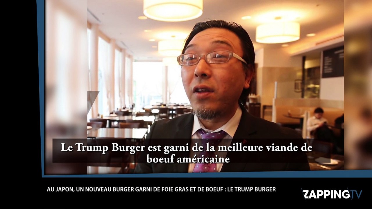 Trump Burger : un restaurant Japonais crée un burger en hommage à Donald Trump (vidéo)
