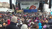 Conway speaks at the March for Life