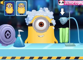 Делаем стрижку миньону! Мультик для девочек про стрижки! Детский мультик! Video For Kids!