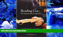 READ book Reading Law: The Interpretation of Legal Texts Antonin Scalia Trial Ebook