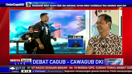 Jakarta Memilih: Debat Cagub DKI Putaran Dua #1