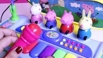 Peppa Pig Piano with George Pig Learn to Play Music & Songs with Peppas Friends Keyboard Microphone