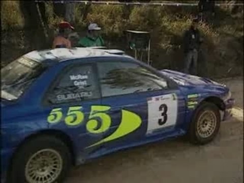 Colin mcrae - cam car - rally port 98 - subaru impreza wrc