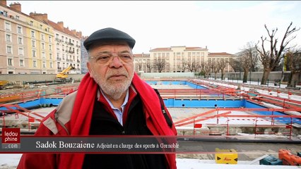 Grenoble: La piscine Jean-Bron en travaux