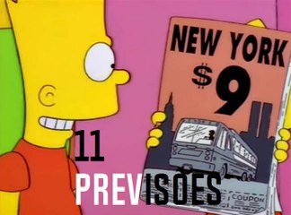 11 PREVISÕES QUE OS SIMPSONS ACERTARAM