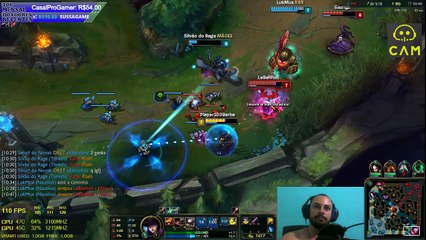 Caitlyn Ranked duo Silvio Santos do LoL