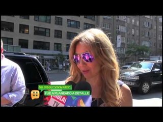 Thalía apoya a la Selección desde NY