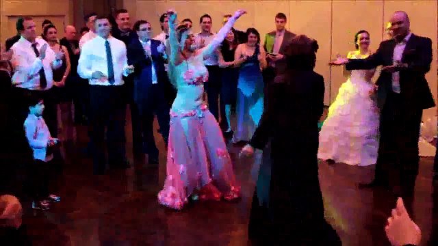 Belly Dance Show at a Wedding in private party on Drum Solo Performance by Cassandra Fox